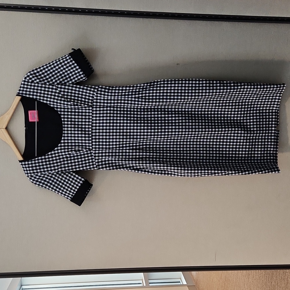 Glamour Bunny Gingham  Dress Size Small